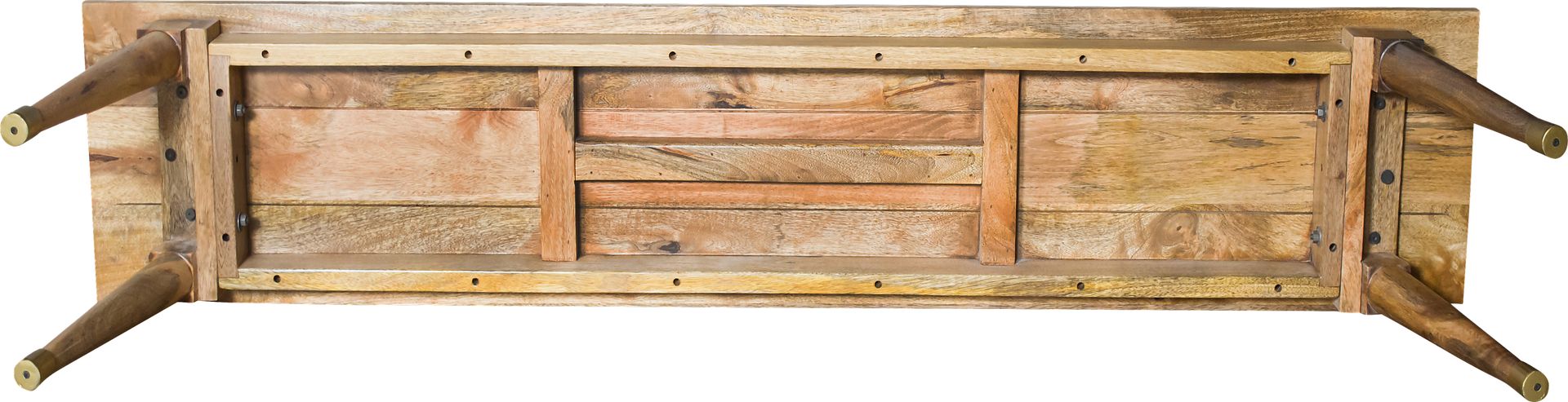 Dibley Brown Bench - Image 7