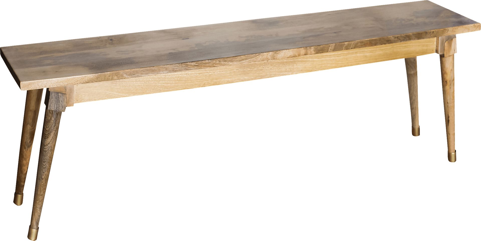 Dibley Brown Bench - Image 1