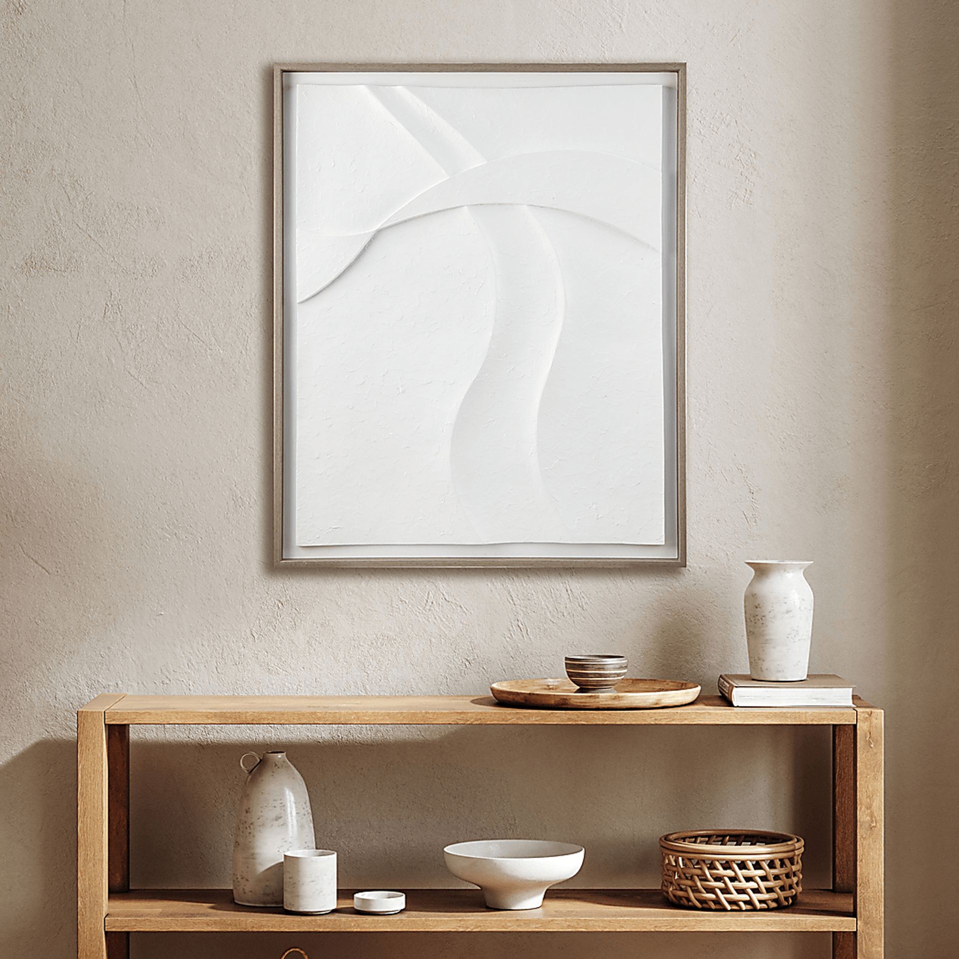 Dibwe Off White Wall Decor - Image 2