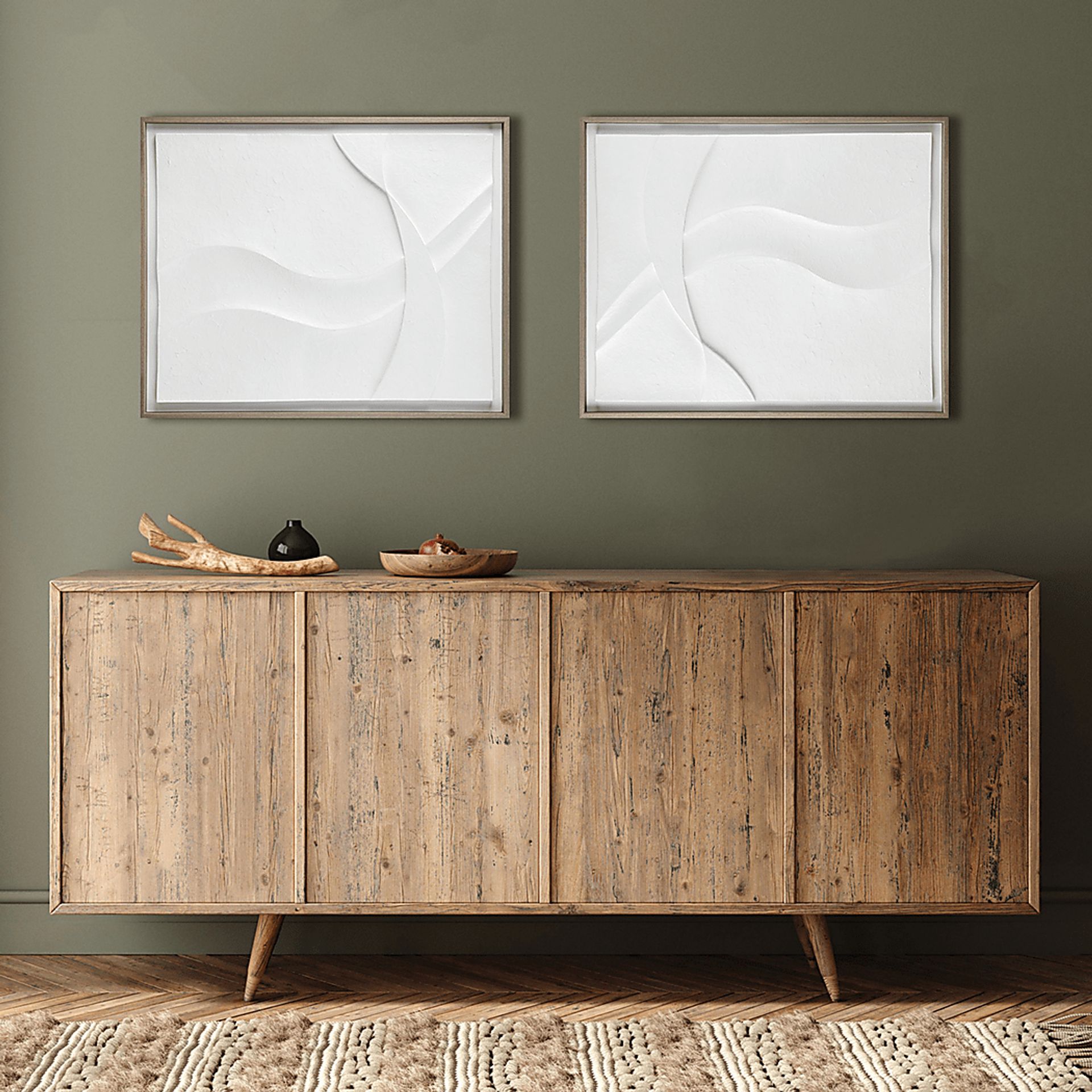 Dibwe Off White Wall Decor - Image 3