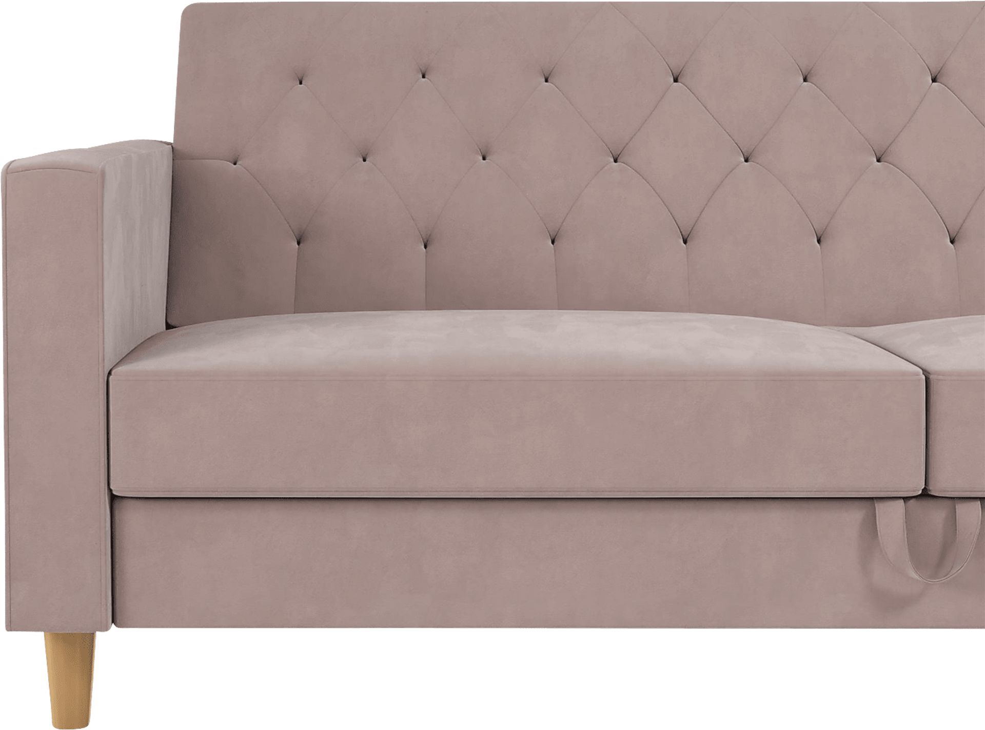 Diechman Blush Futon with Storage - Image 15