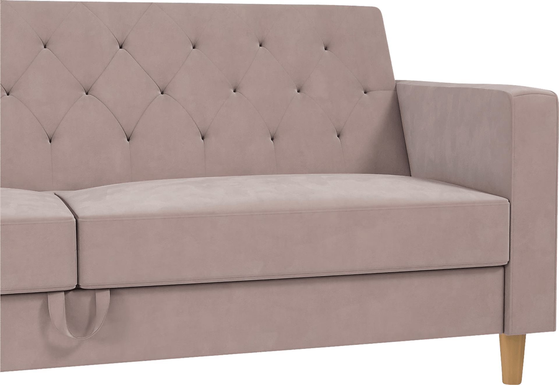 Diechman Blush Futon with Storage - Image 17