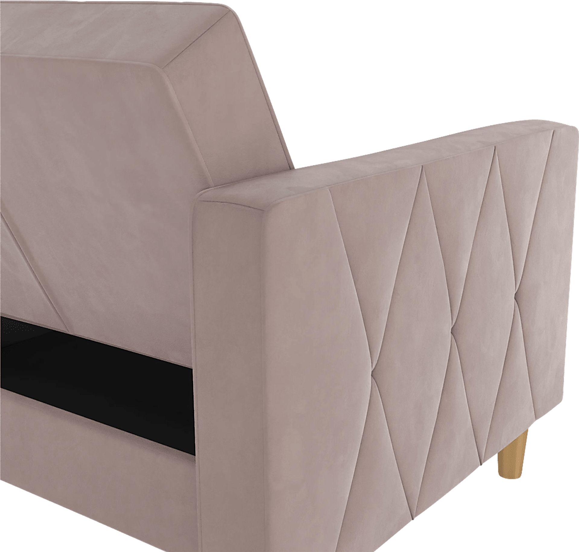 Diechman Blush Futon with Storage - Image 20