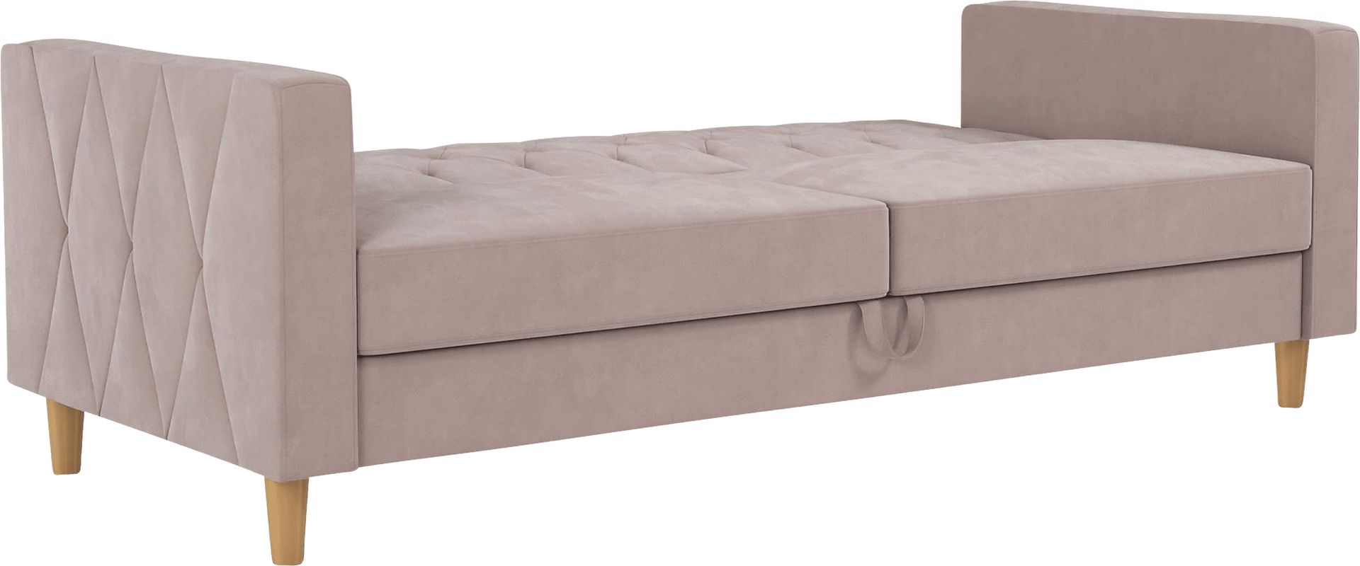 Diechman Blush Futon with Storage - Image 5