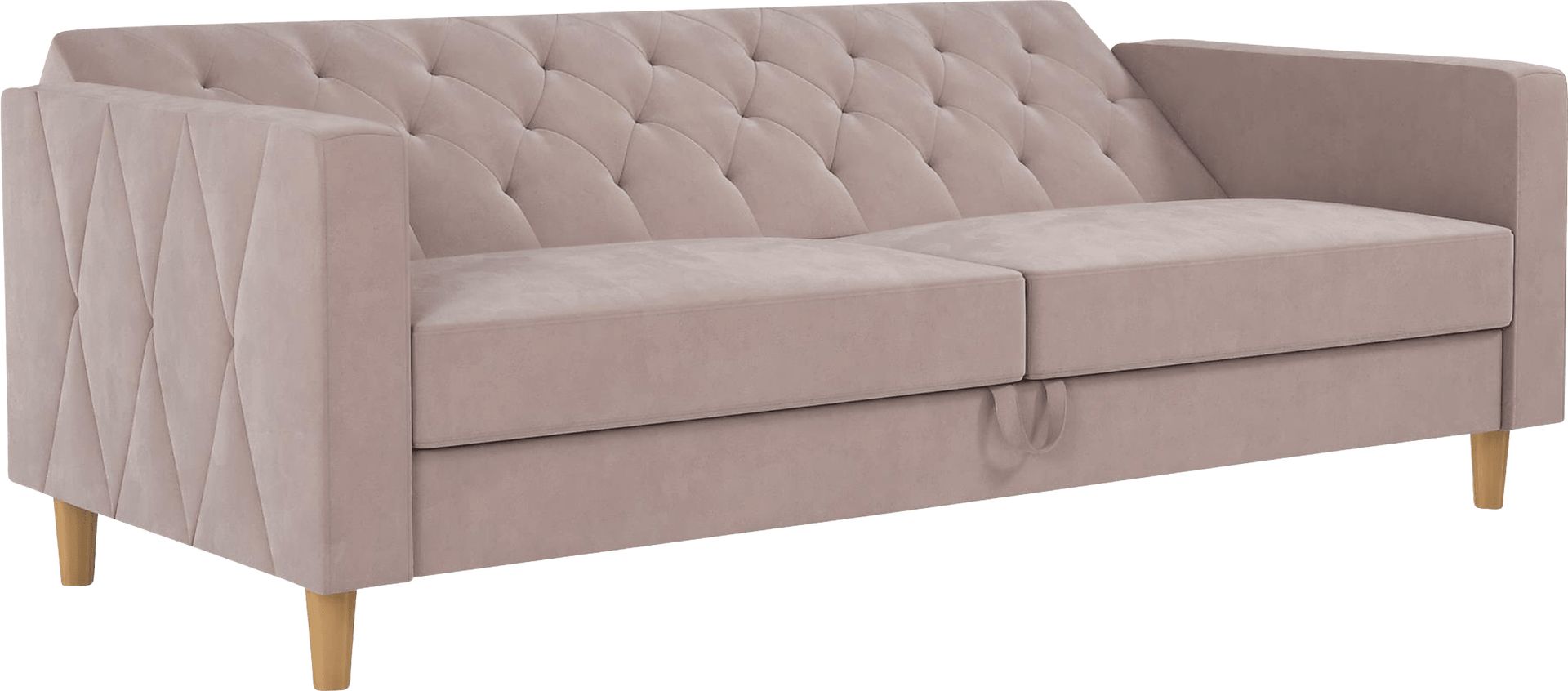 Diechman Blush Futon with Storage - Image 6