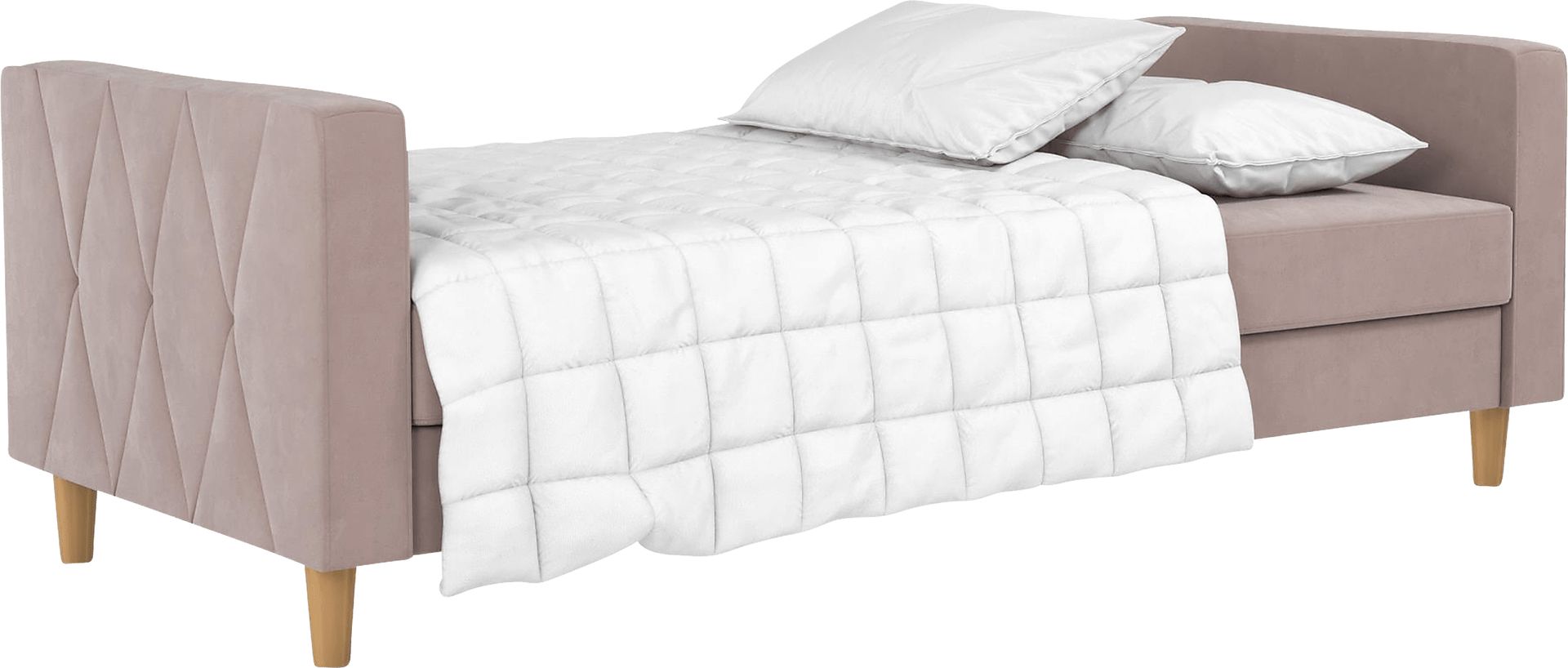 Diechman Blush Futon with Storage - Image 8