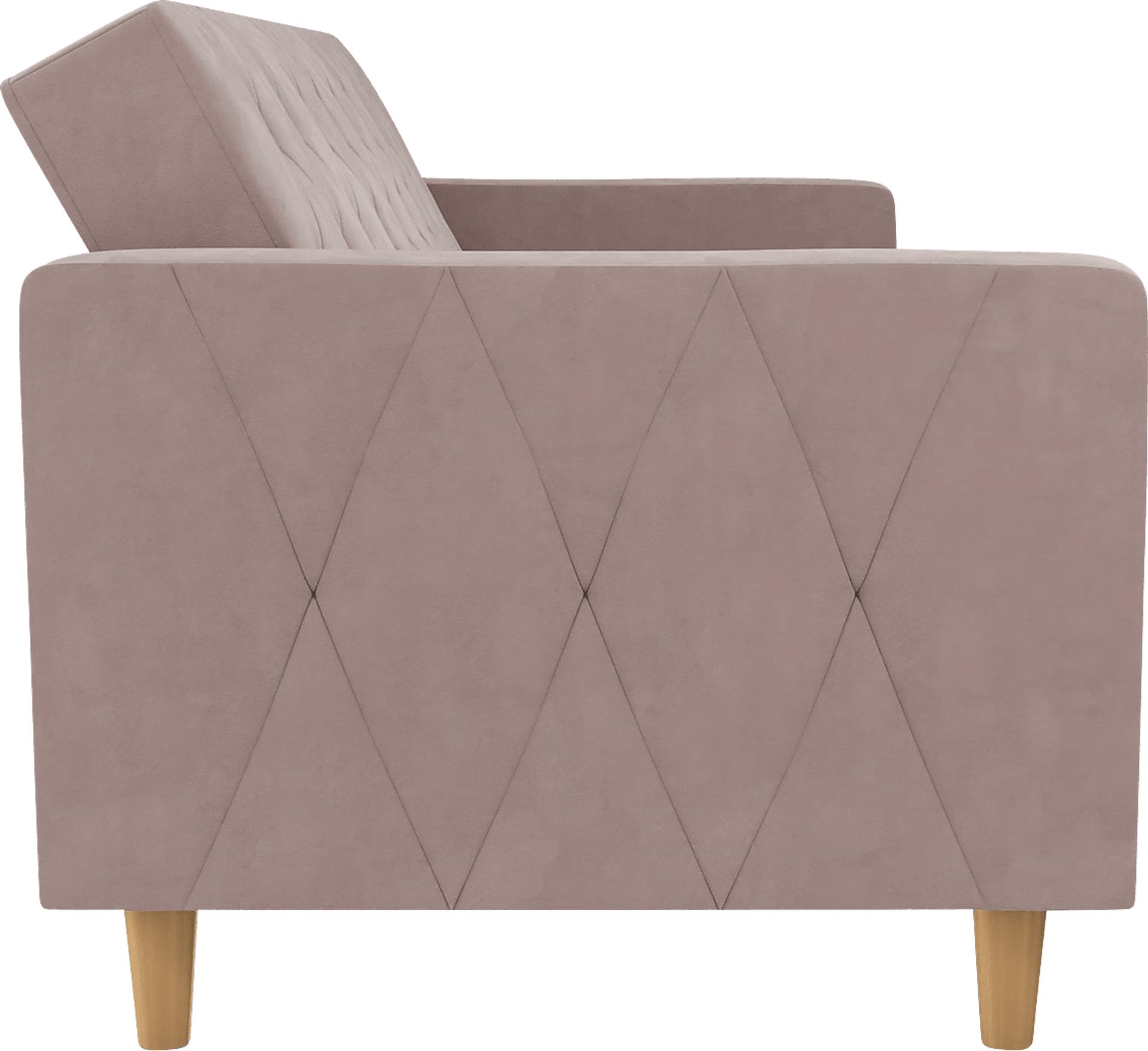 Diechman Blush Futon with Storage - Image 9