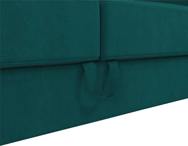 Diechman Green Futon with Storage - Thumbnail - Image 13