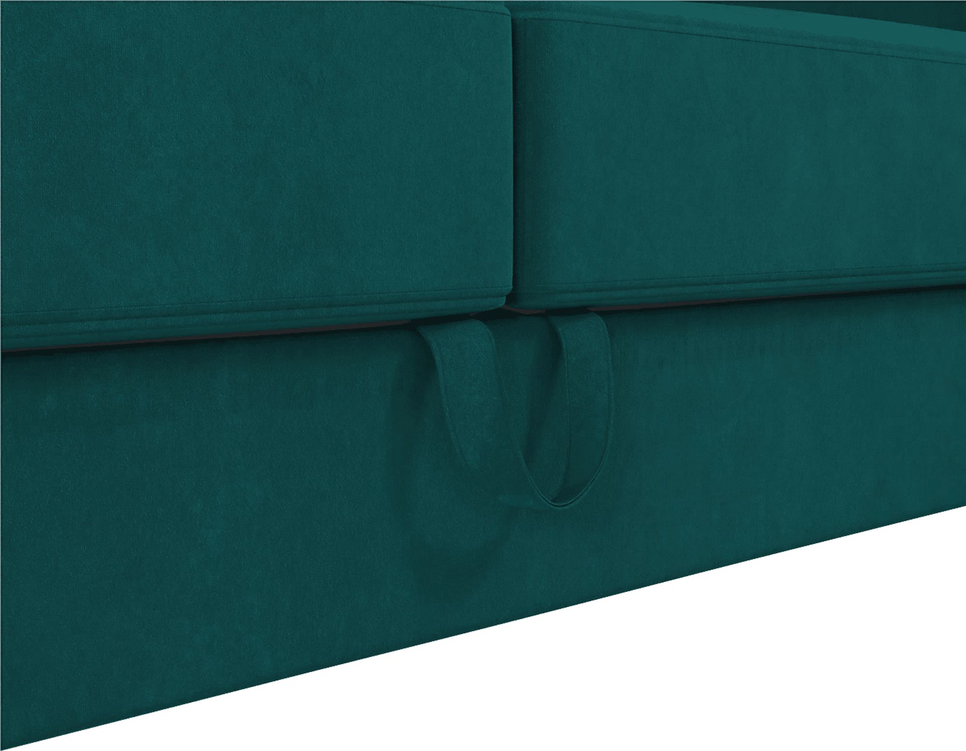 Diechman Green Futon with Storage - Image 13