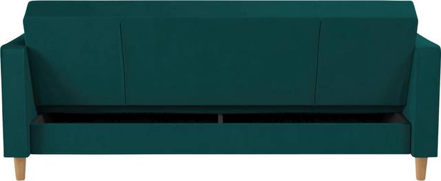 Diechman Green Futon with Storage - Thumbnail - Image 19