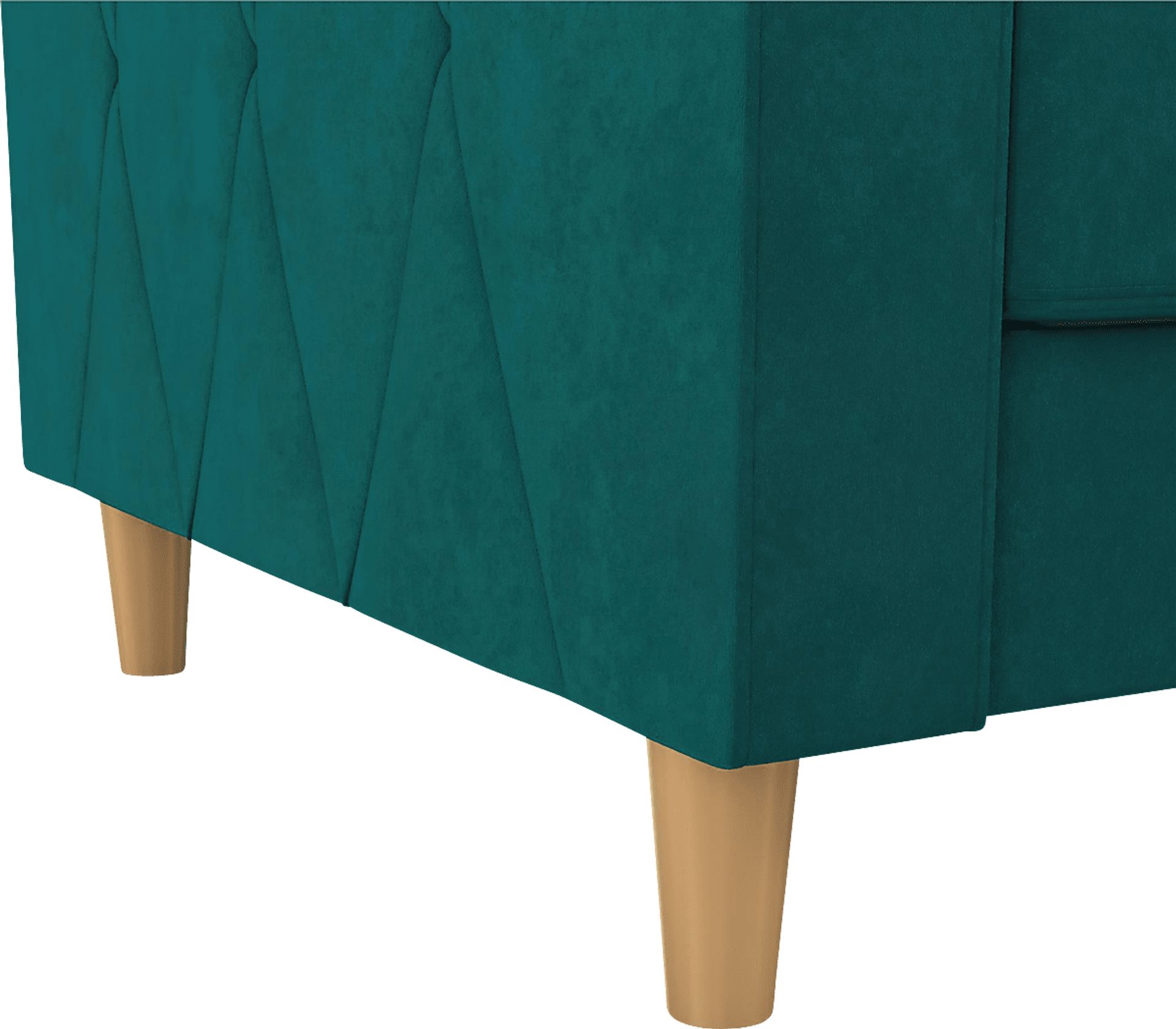 Diechman Green Futon with Storage - Image 20