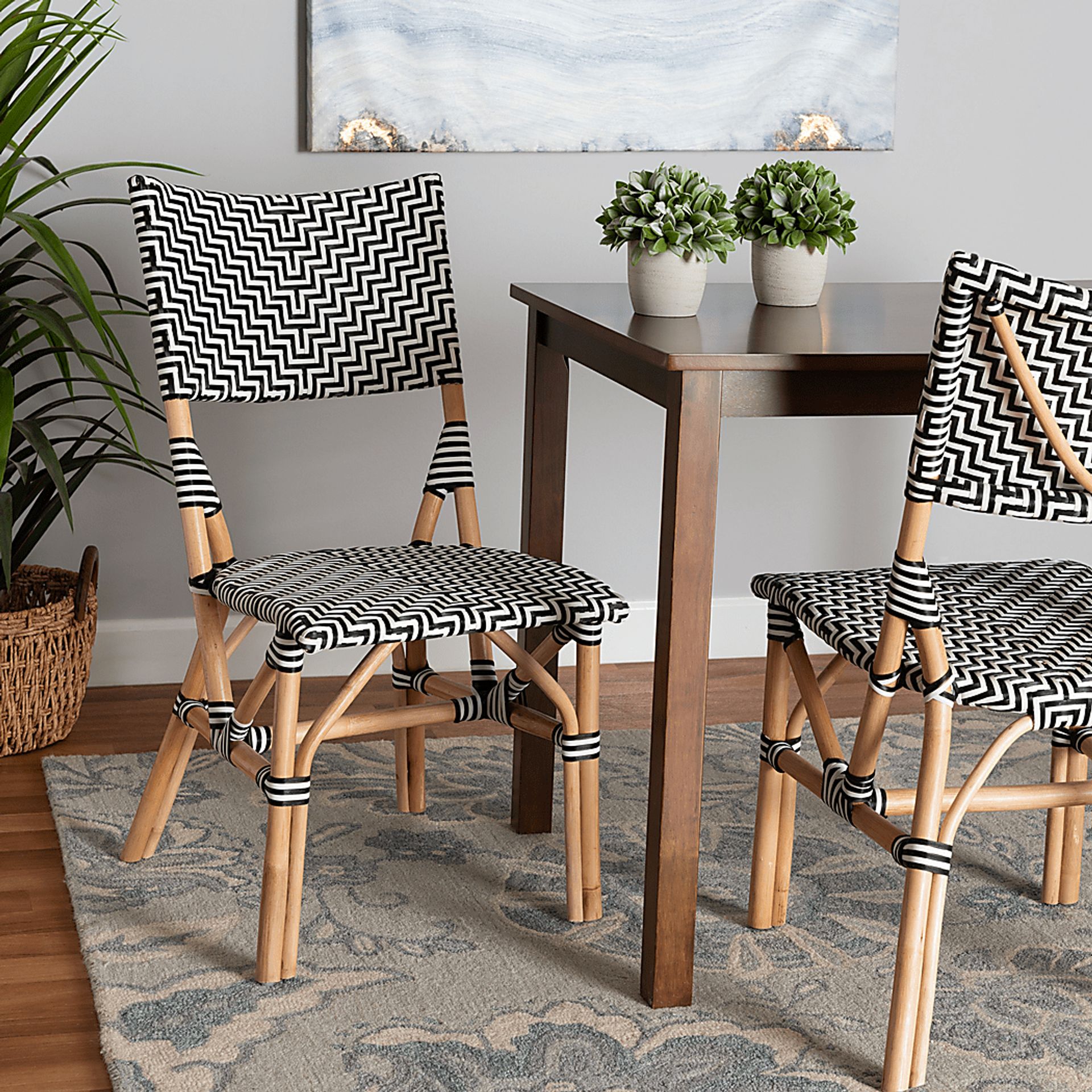 Diericx Black Dining Chair - Image 2