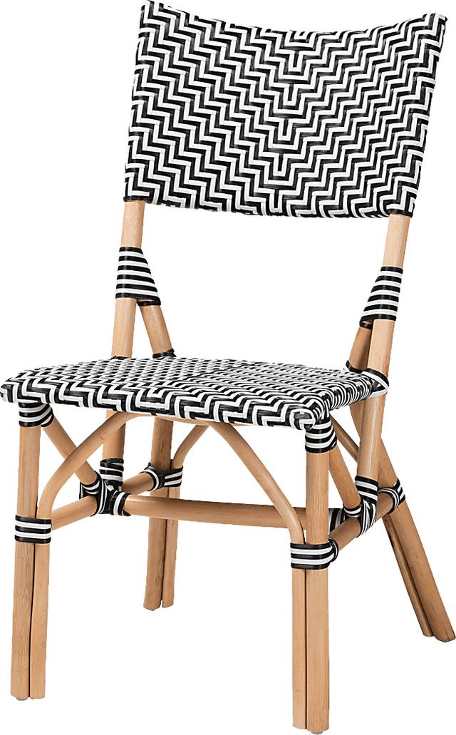 Diericx Black Dining Chair - Thumbnail - Image 1