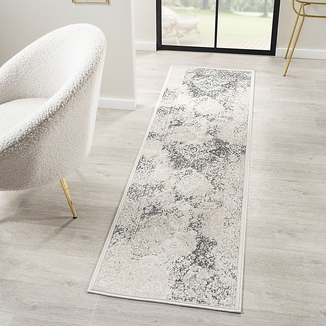 Digsoll Ivory/Gray Rug - Thumbnail 2
