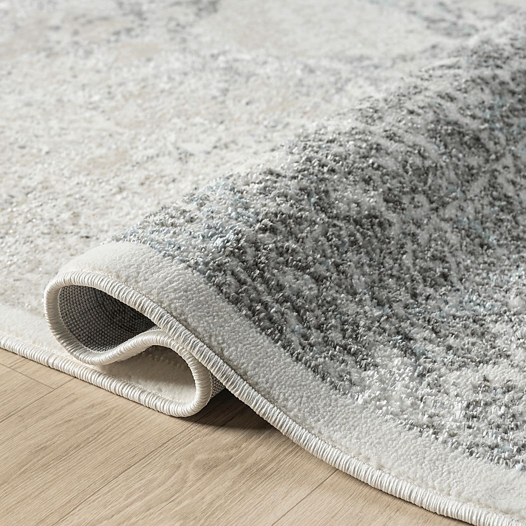 Digsoll Ivory/Gray Rug