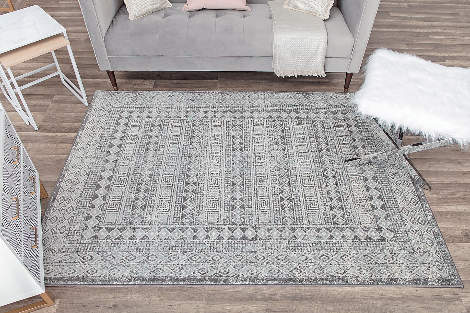 Dildar Gray 8' x 10' Rug - Image 3