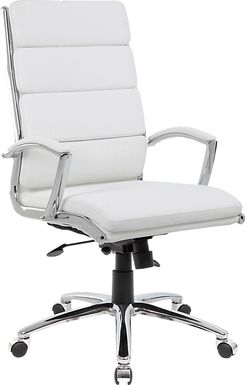 Dilkon White Desk Chair