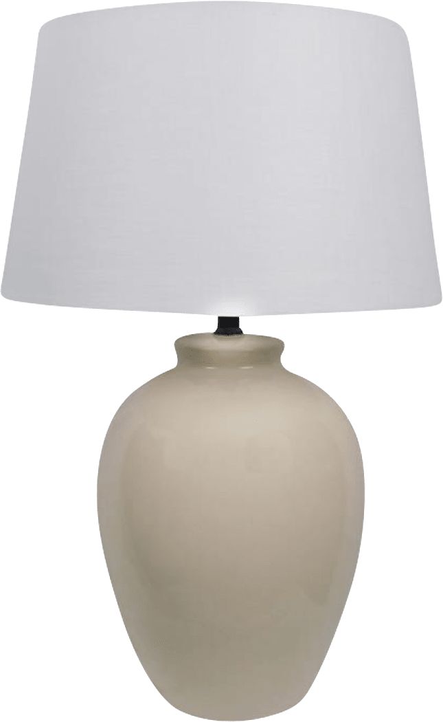 Dillard Court Ivory Lamp