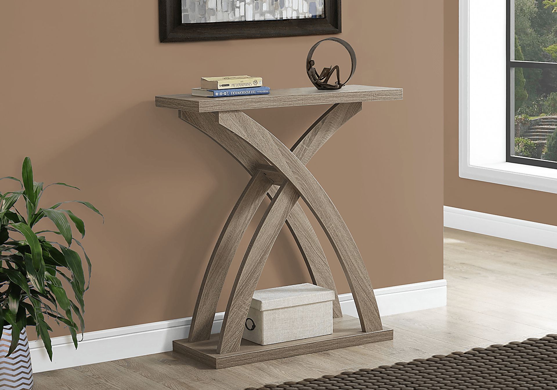 Dillehay Taupe Console Table - Image 2
