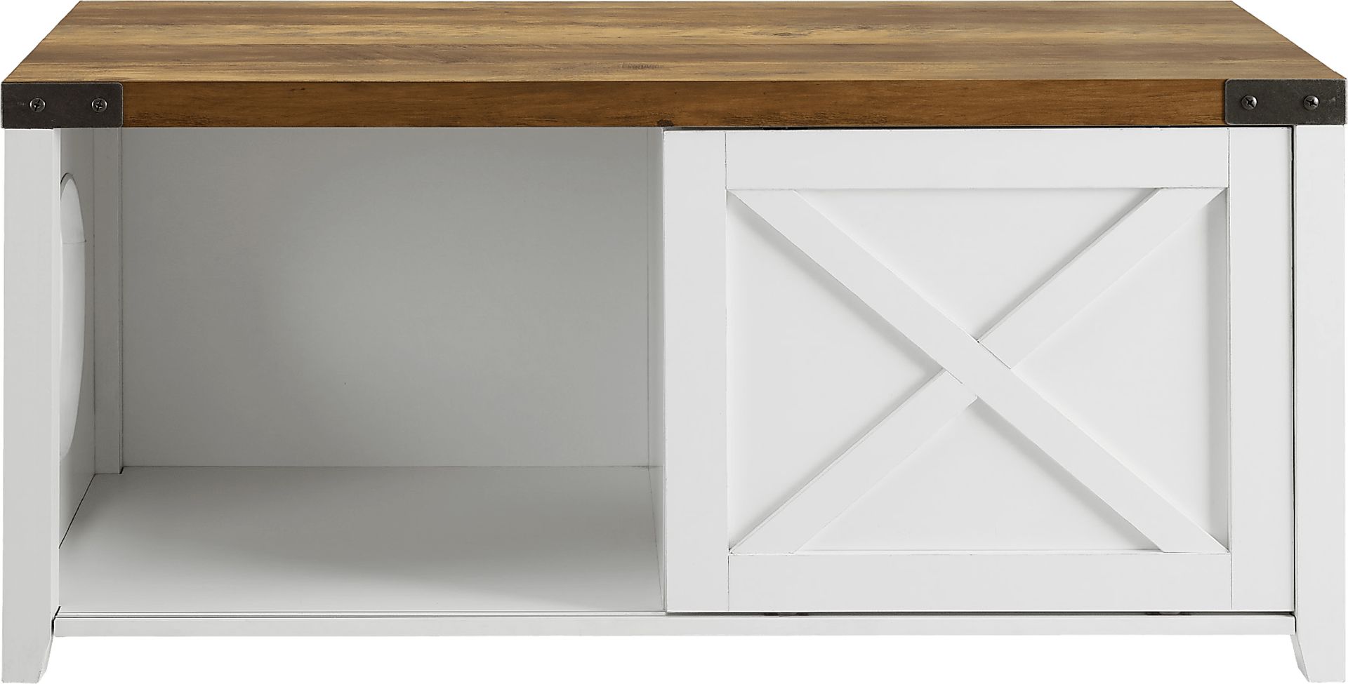 Dillfield Brown Accent Bench - Image 2