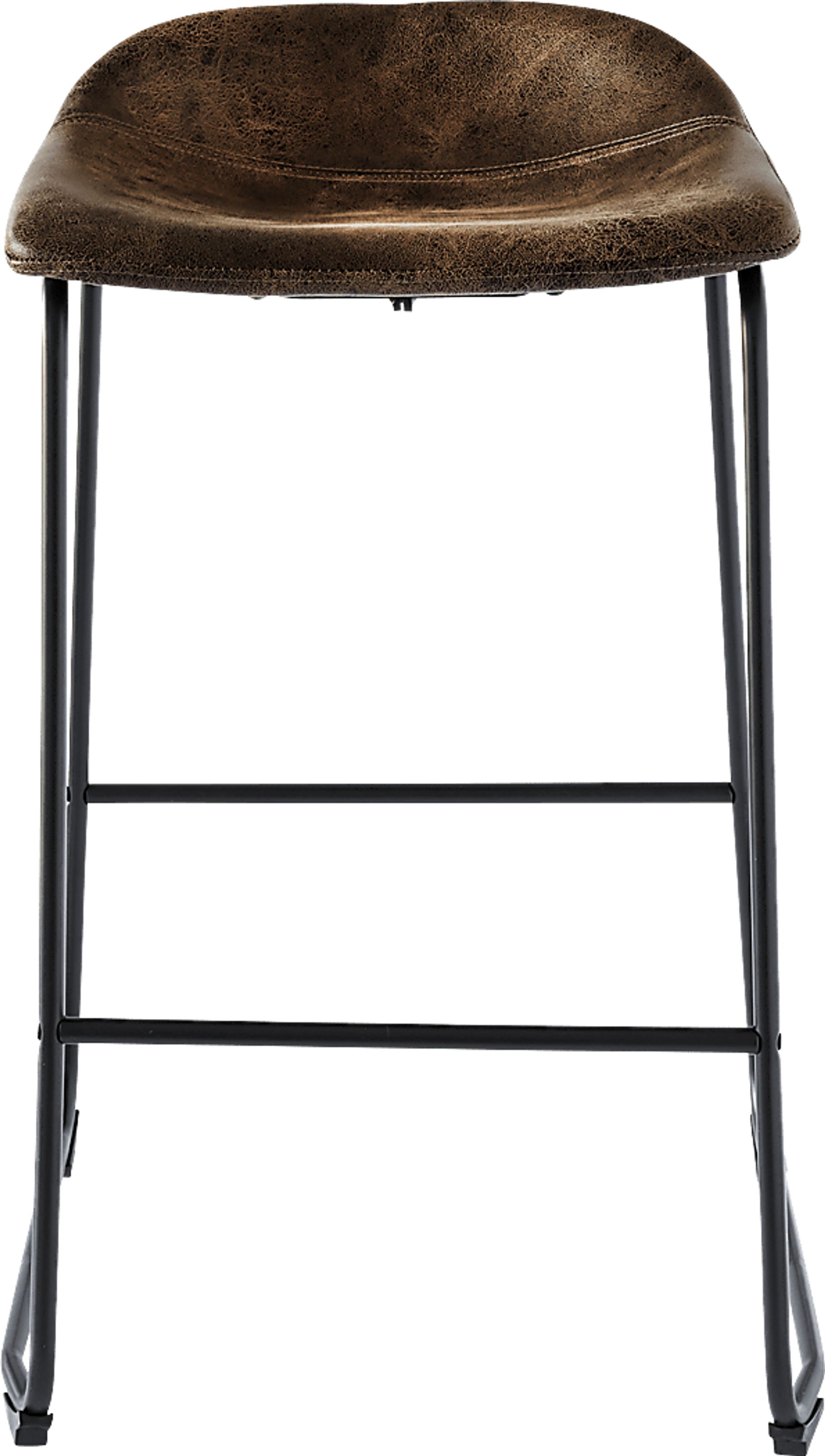 Dillingham Brown Barstool, Set of 2 - Image 3