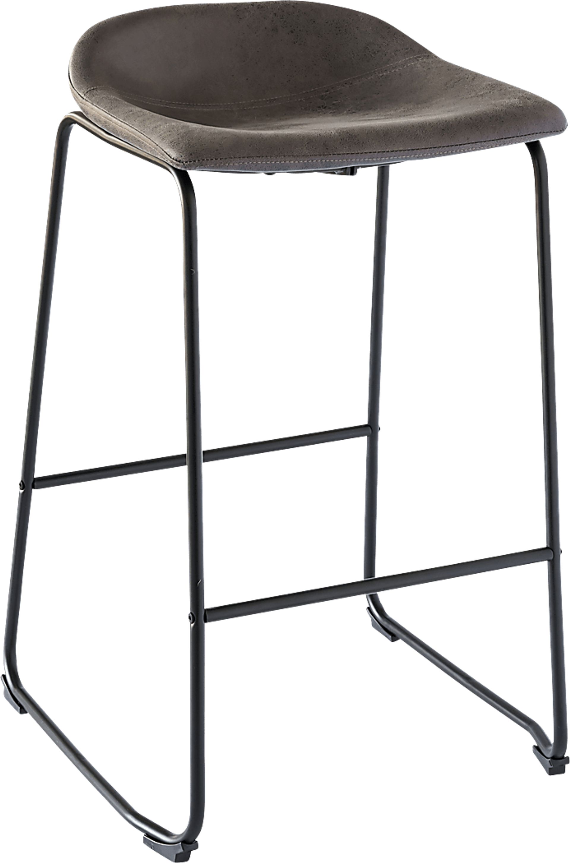 Dillingham Gray Barstool, Set of 2 - Image 2