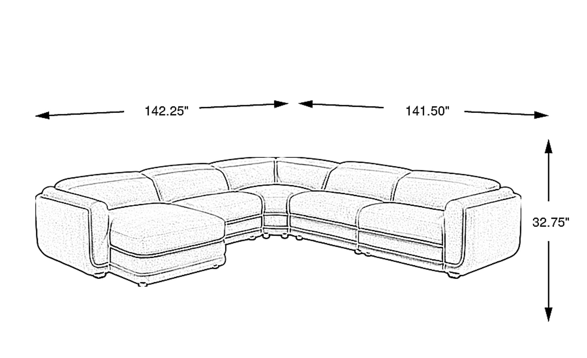 Dimension Image. Please refer to the Dimension Tab on this page for dimension details.