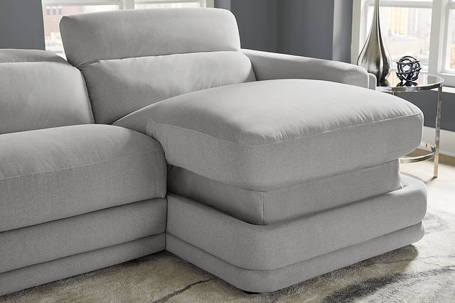 Dillon Smoke 3 Pc Dual Power Reclining Sectional - Thumbnail - Image 4