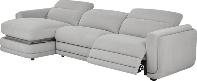 Dillon Smoke 3 Pc Dual Power Reclining Sectional - Thumbnail - Image 3