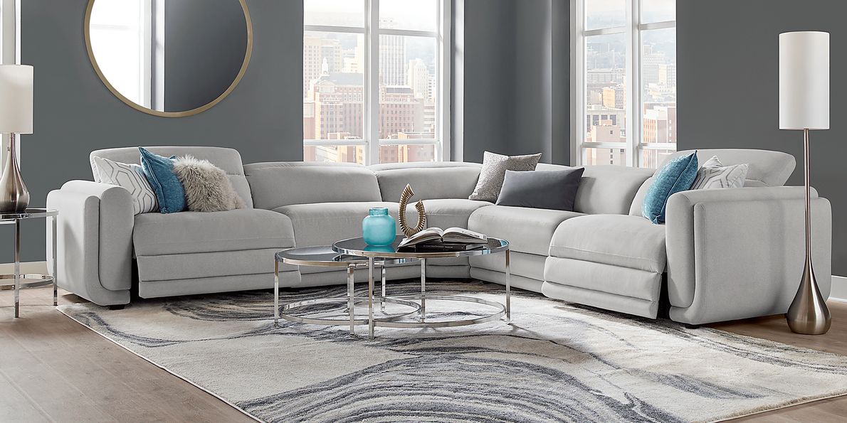 Rooms to go sectional deals sofa with chaise