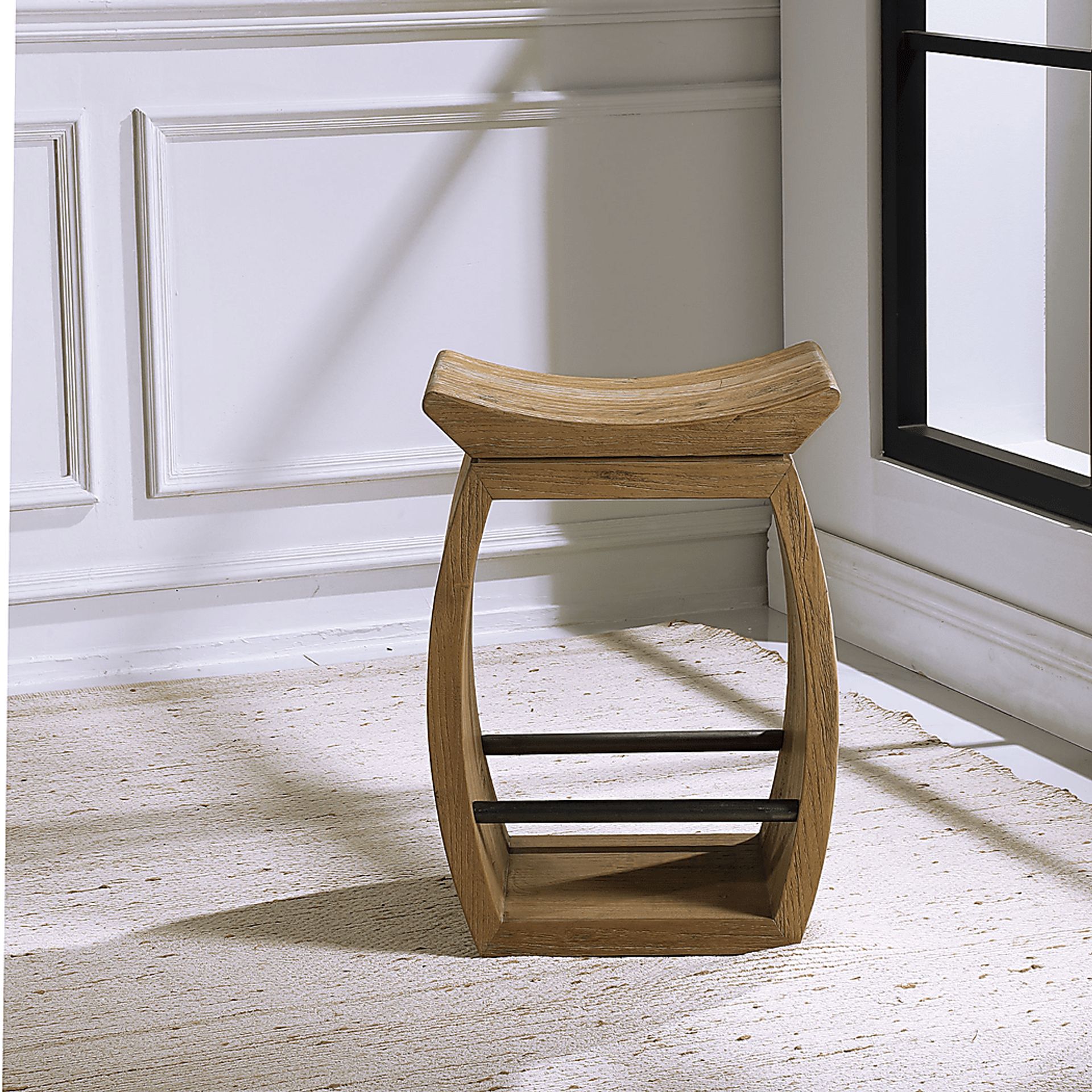 Dillway Brown Accent Stool - Image 5
