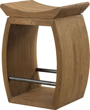 Dillway Brown Accent Stool