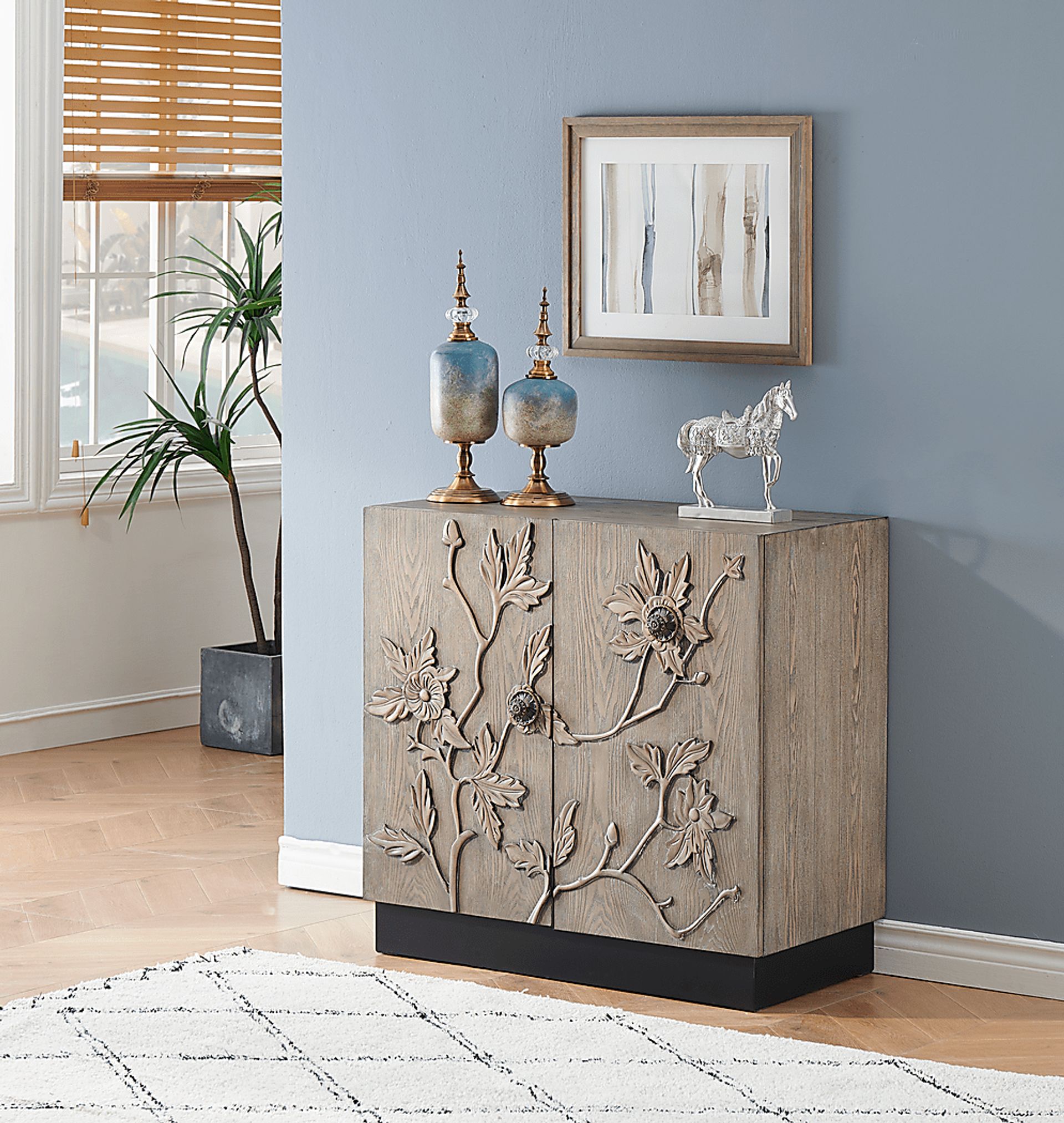 Dillwyn Brown Accent Cabinet - Image 2