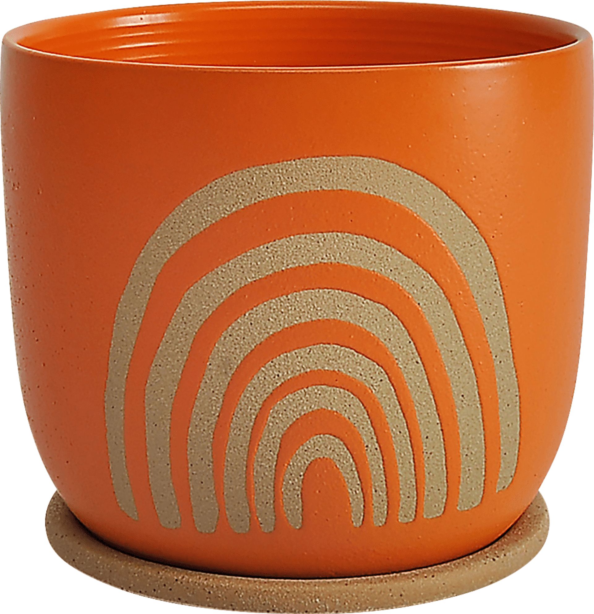 Dilwoth Orange Planter - Image 1