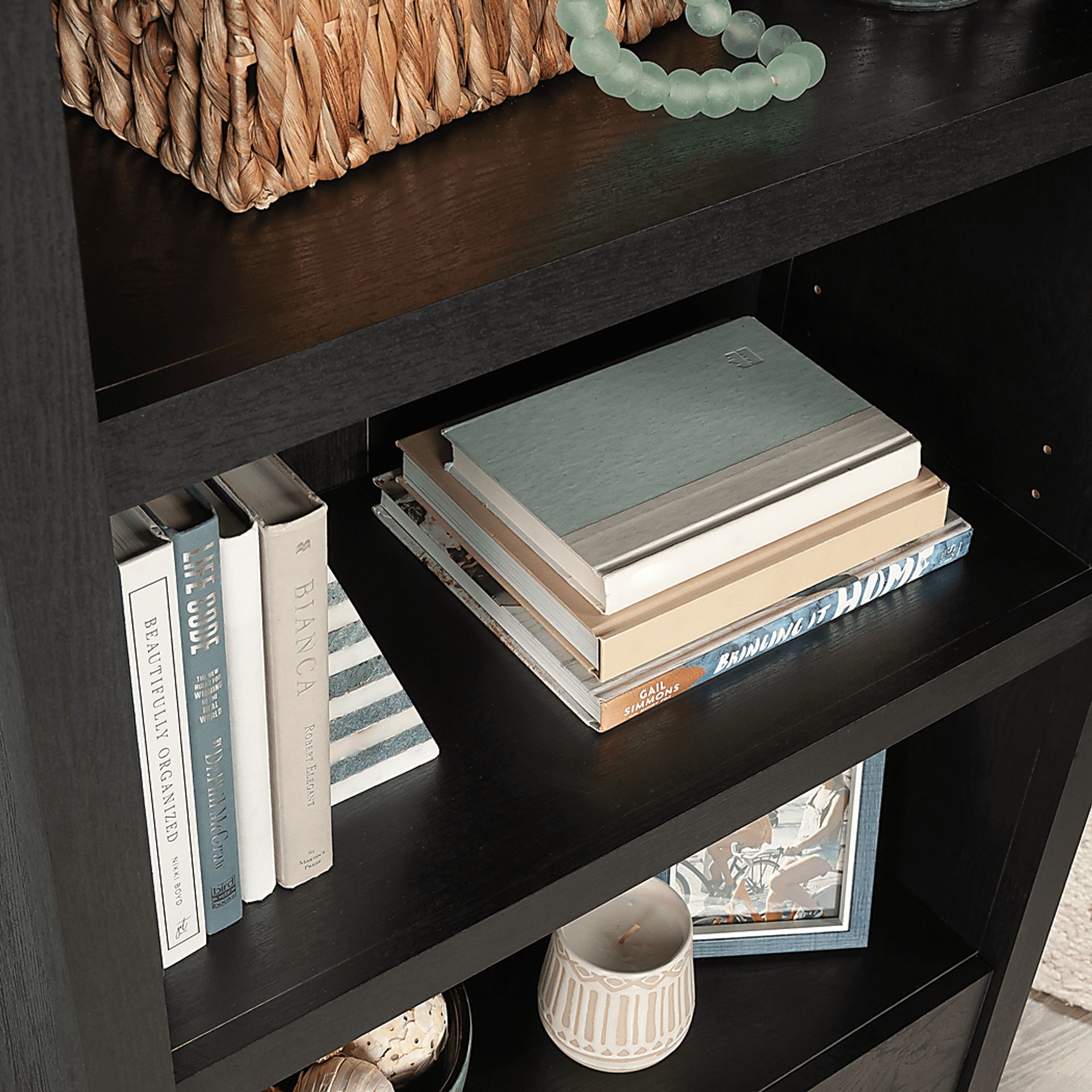 Dimassa Black Bookcase - Image 4