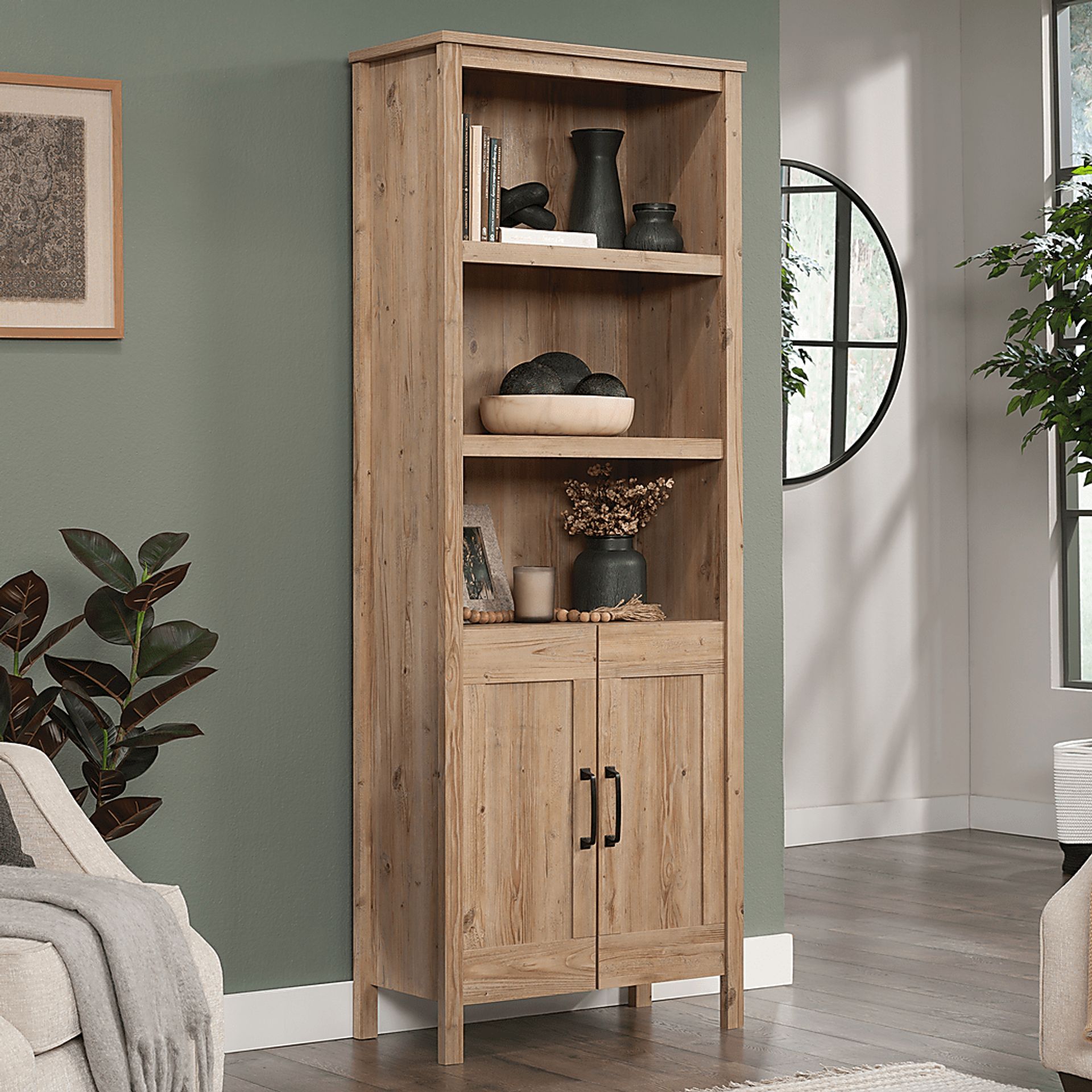Dimassa Brown Bookcase - Image 2