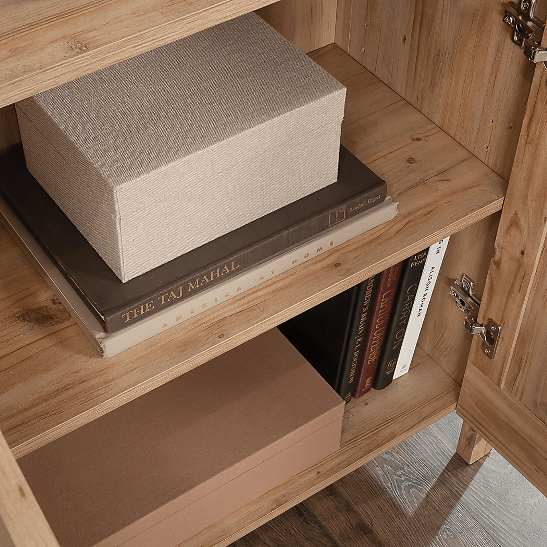 Dimassa Brown Bookcase - Image 4