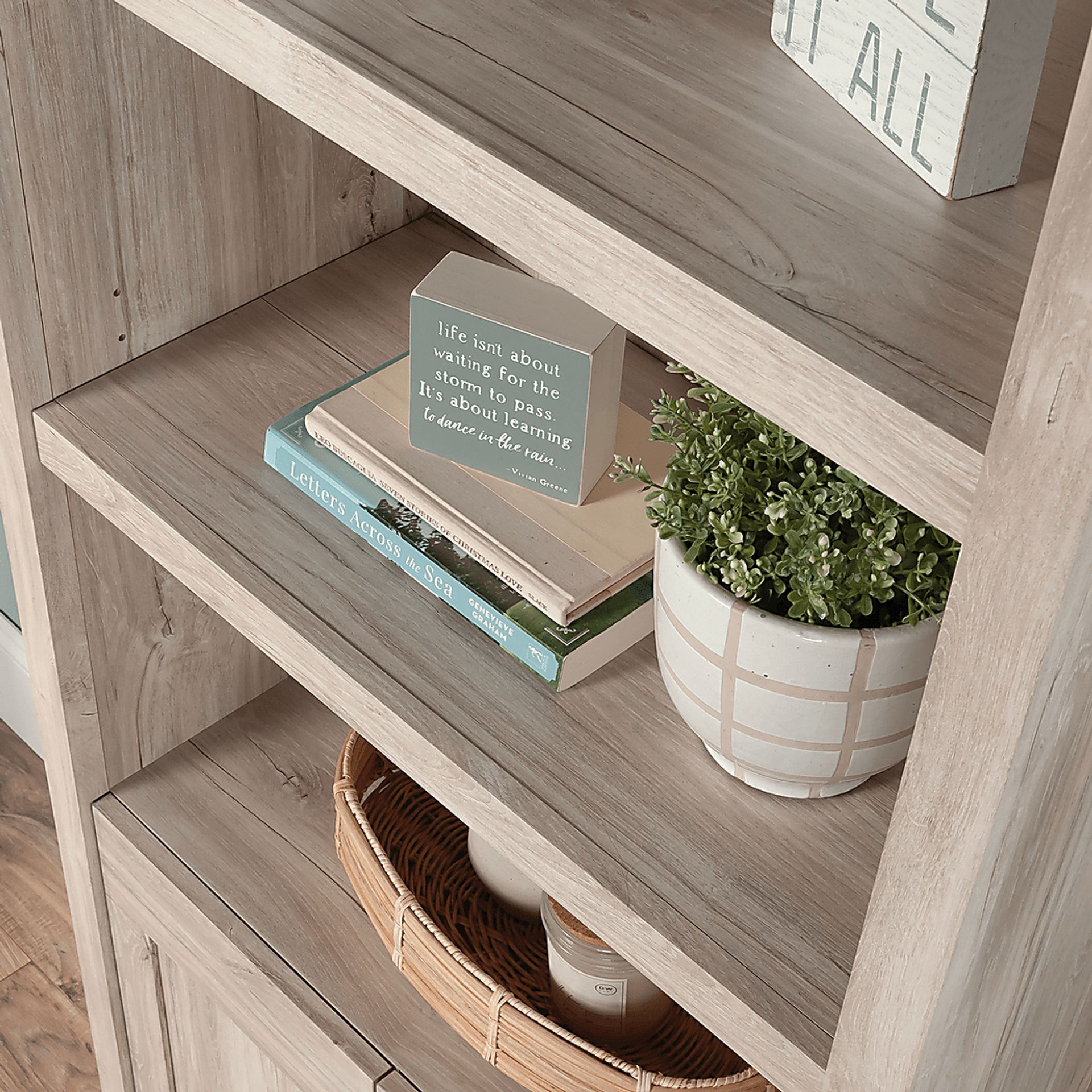 Dimassa Natural Bookcase - Image 3