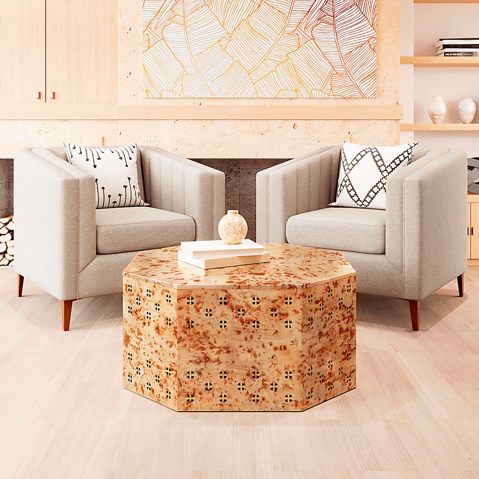 Dimond Copper Cocktail Table - Image 10
