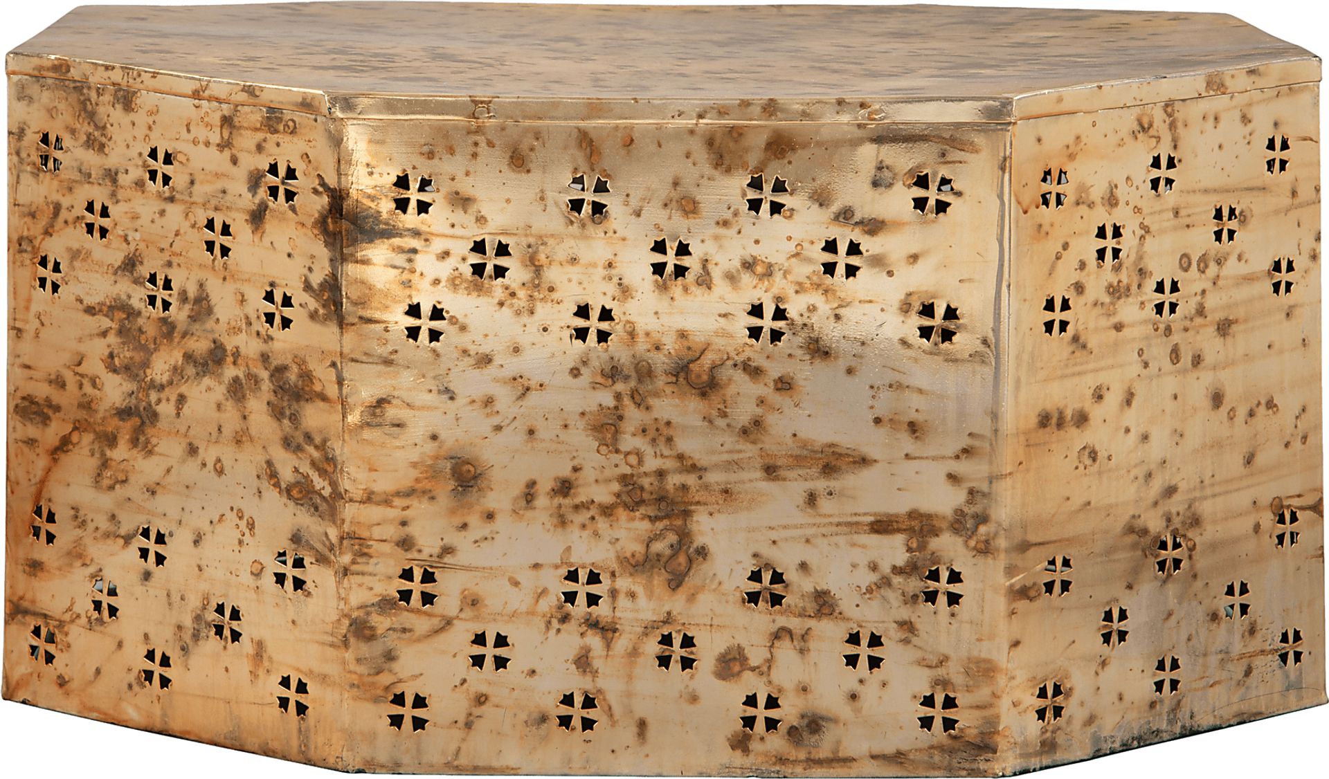 Dimond Copper Cocktail Table - Image 1