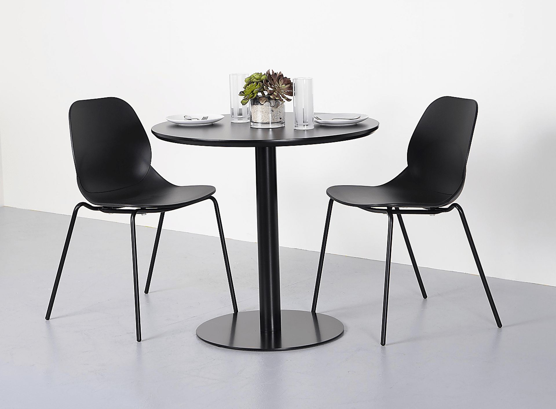 Dinauer Black Bistro Table - Image 3