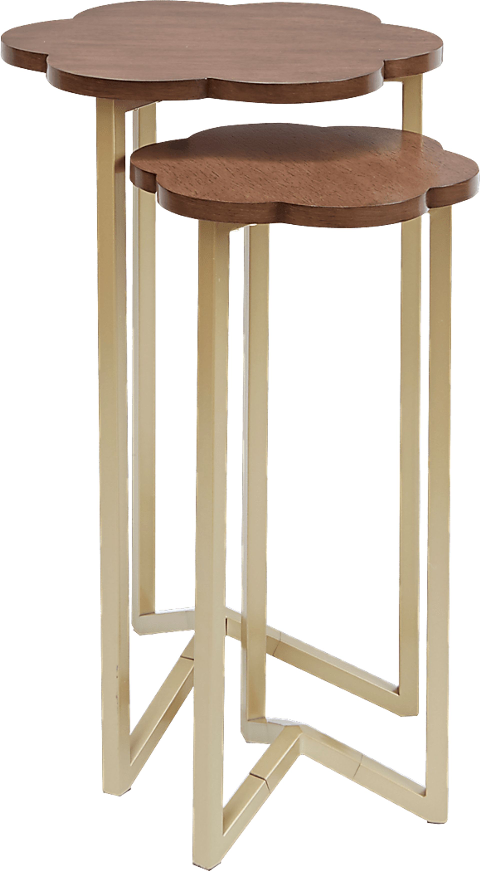 Dineen Brown Nesting Tables - Image 1