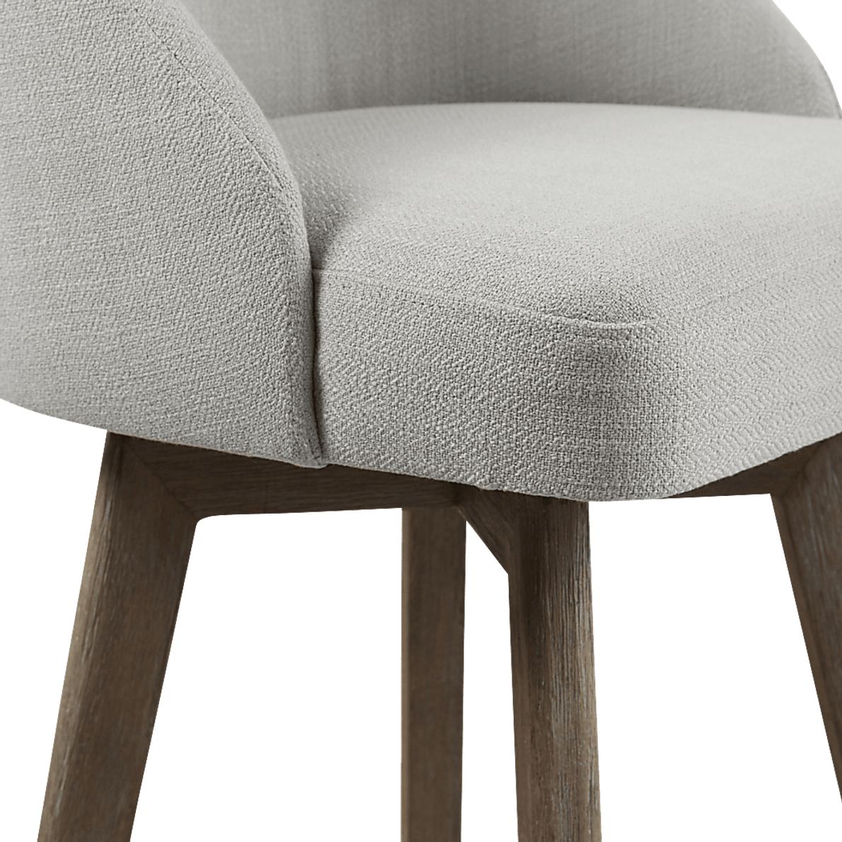 Dinmore Gray Swivel Barstool