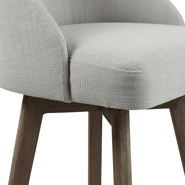 Dinmore Gray Swivel Barstool - Thumbnail - Image 4