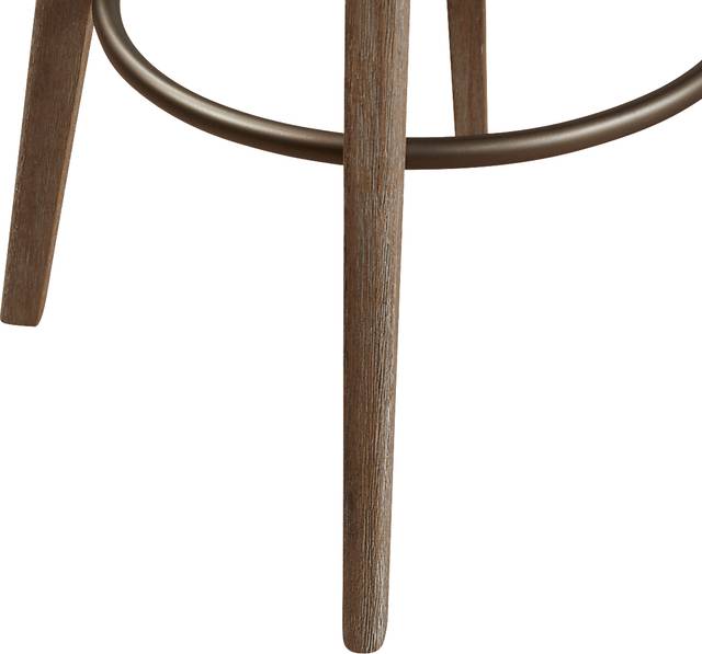 Dinmore Gray Swivel Barstool - Thumbnail - Image 5