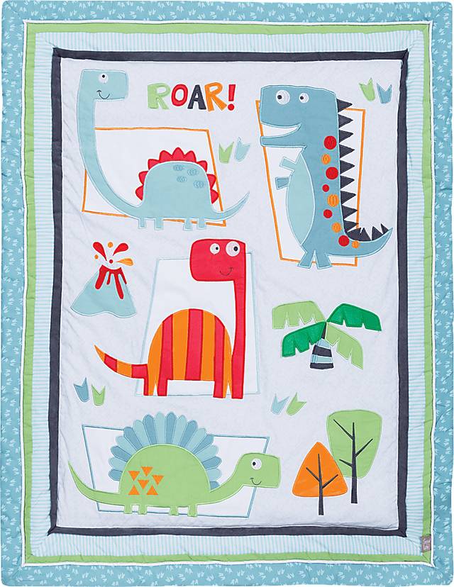 Dino Town Sky 3 Pc Baby Bedding Set - Thumbnail - Image 4