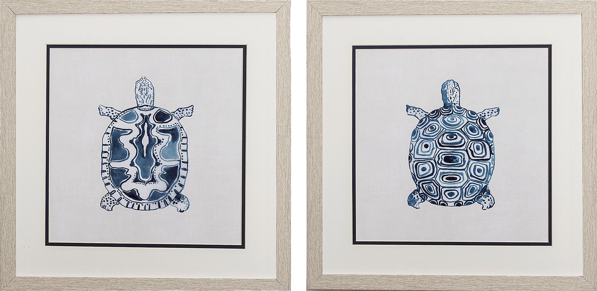 Dinsmore Blue Wall Art Set of 2 - Image 1
