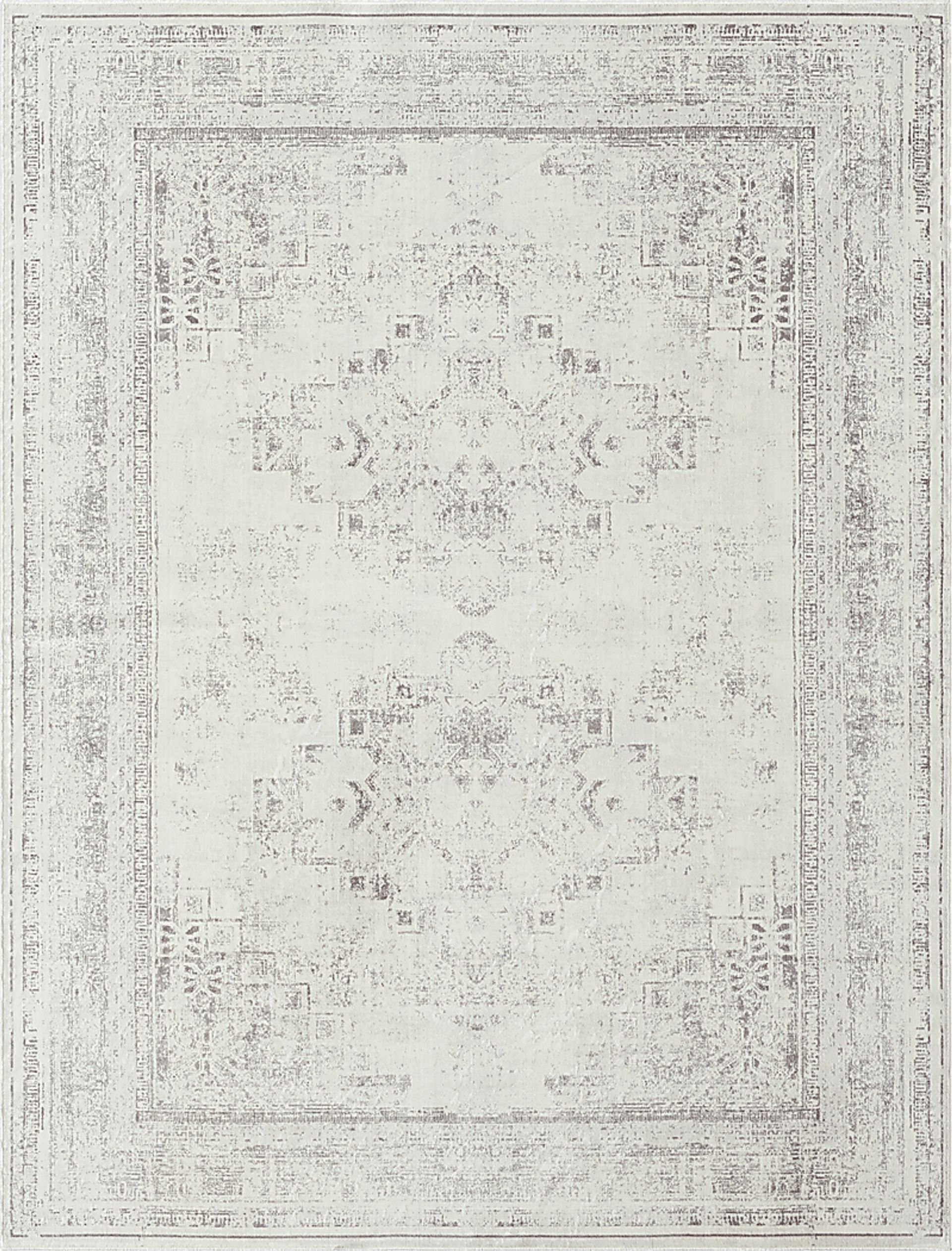 Dione Gray 7'10 x 9'10 Rug - Image 1