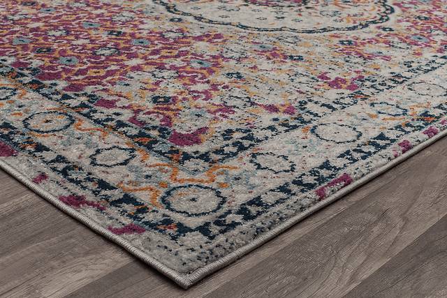 Dipal Red 5' x 7' Rug - Thumbnail - Image 2