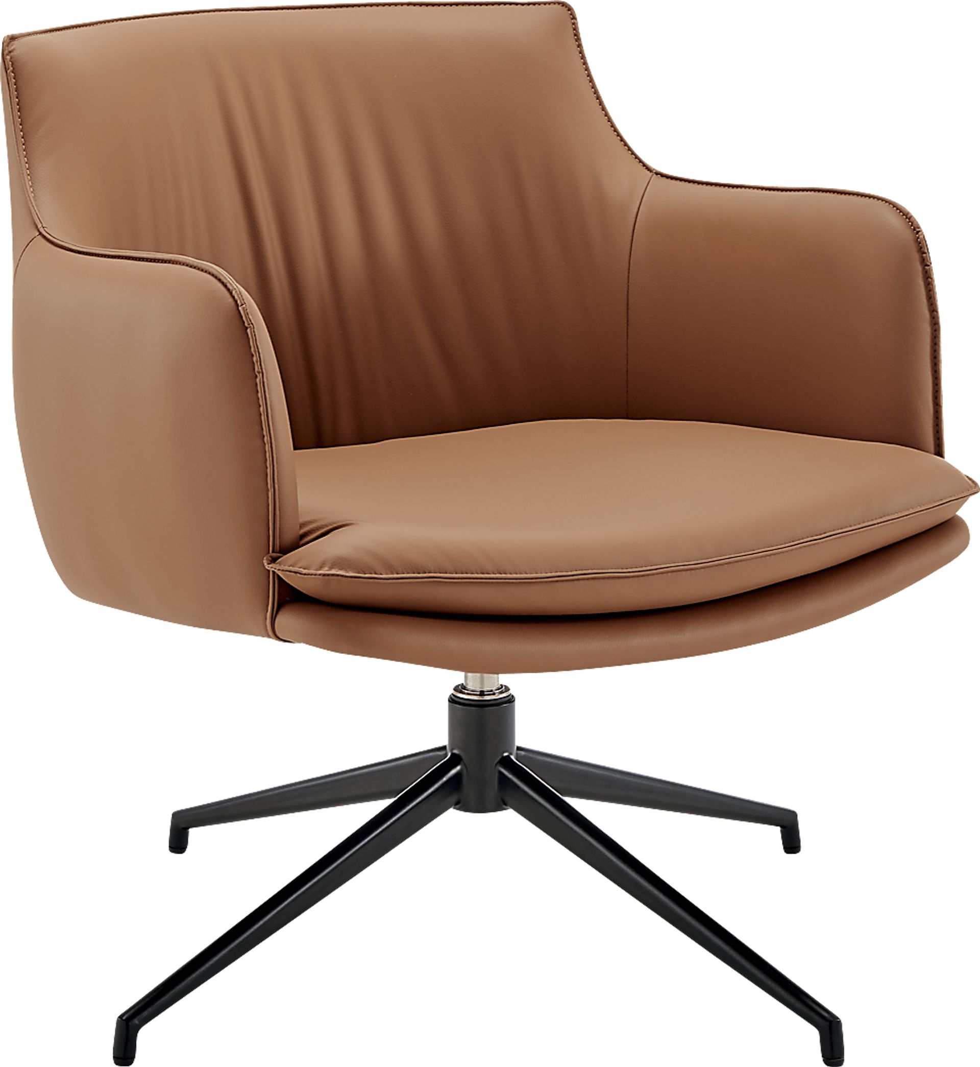 Dipaolo Caramel Swivel Accent Chair - Image 2